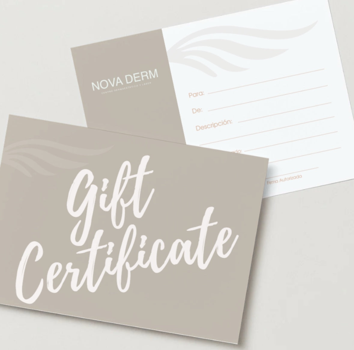 Certificados de Regalo image 0