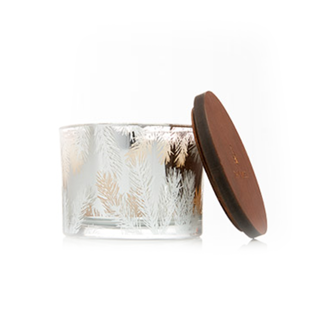 Poured Candle Pine Needle 3 Wick image 0