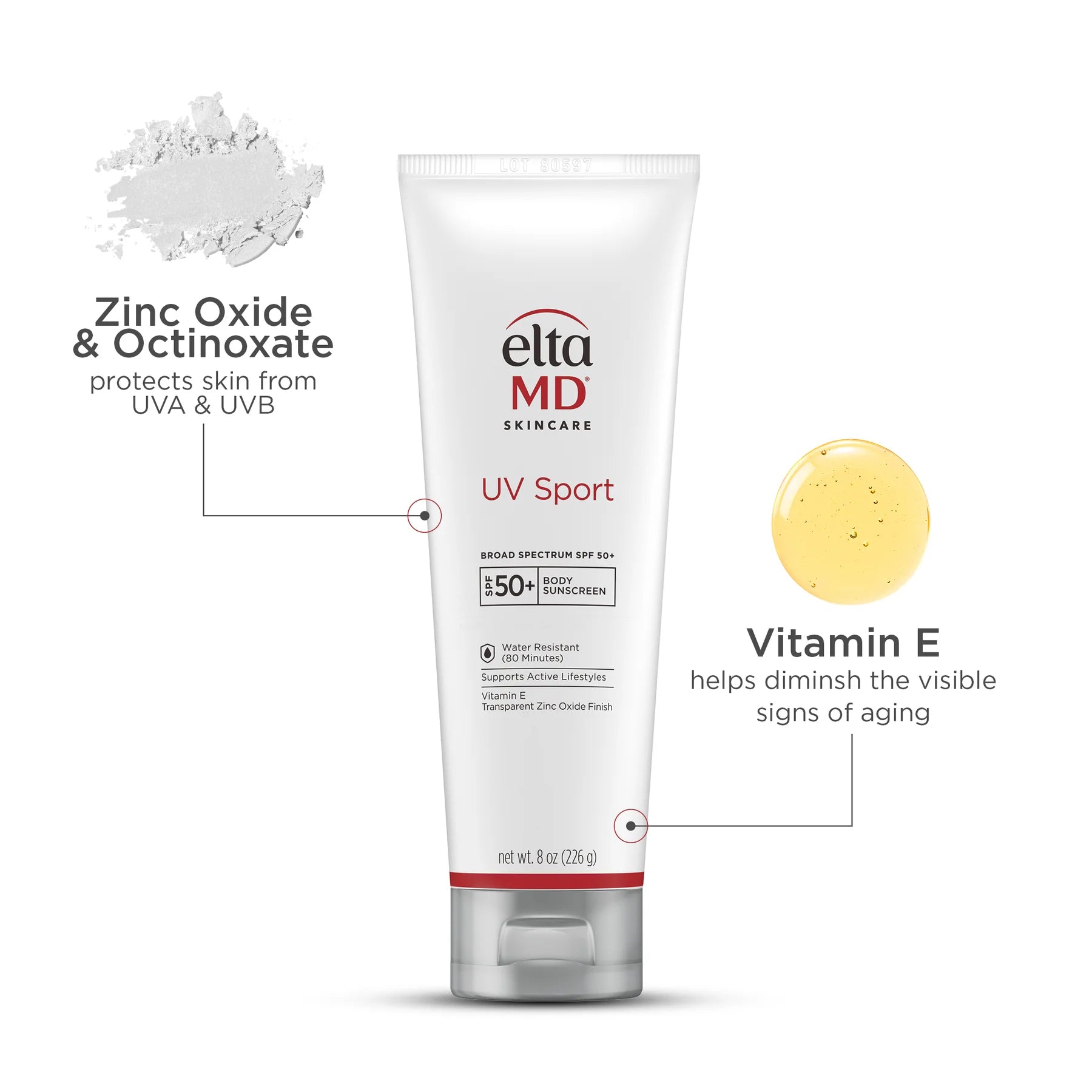 EltaMD UV Sport Broad-Spectrum SPF 50+