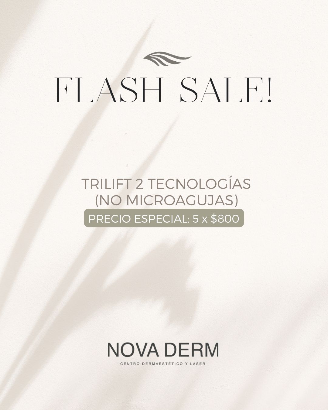 Flash Sale TriLift (no incluye microagujas)